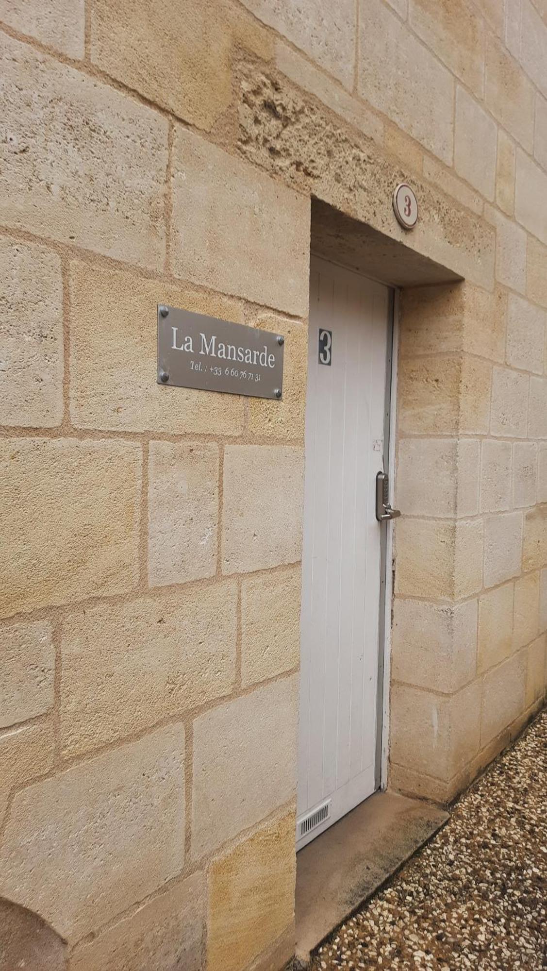 Appartamento La Mansarde Saint-Émilion Esterno foto